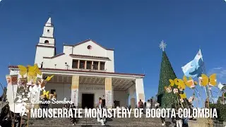 4K Walk in Monserrate Monastery in Bogota, Colombia