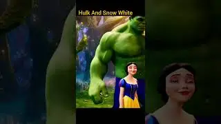 The Unhinged Hulk/Snow White Fusion #hulk #snowwhite #ai