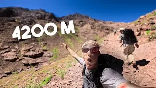 L'ascension du plus haut sommet d'Afrique du Nord - Toubkal 4167m.