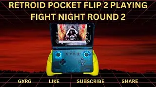 Retroid Pocket Flip 2 Playing Fight Night Round 2