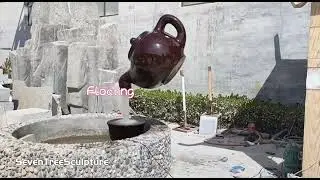 Floating Teapot Fountain - Pop Art Sculpture Manufacturer