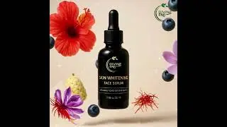 Glow Naturally: Skin Whitening Face Serum | 100% Herbal & Chemical-Free Skincare #naturalbeauty
