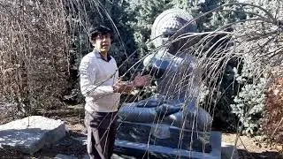 Subrata Kumar Das discovering the Buddha idol in Toronto