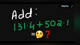 add 131.4+502.1 | how to add 131.4+502.1