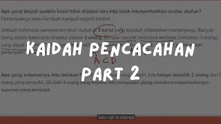 Kelas Sahur 003: PM - Kaidah Pencacahan Part 2