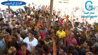 شاهد هنا حماس ورقص جمهور الفنان اسامه دعبوش الحناء افراح ال التريبي #المنصوريه العرسان حسام&محمد