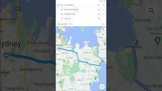 How to multi-stop navigation with Google Maps #shorts