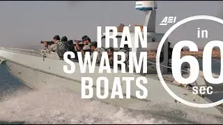 Iran's swarm boat tactics | IN 60 SECONDS