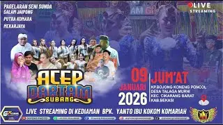 LIVE ACEP DARTAM GROUP ll HJT BPK.YANTO IBU.KOKOM KOMARIAH 09/01/2026 TELAGA MURNI-CIKARANG BARAT