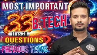 B.Tech Previous Year Questions 2026 Part-2 #btechengineering #2026 #physics