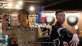 【KWANG HEE CHO vs BONG WOO KIM】 QUARTER- FINAL, 2025 SOFT DARTS PROFESSIONAL TOUR KOREA 5차(25.12.21)