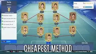 FIFA 19 - THE SIX SBC CHEAPEST METHOD!