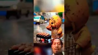 bebek jualan cilok #ayam #trukoleng #duck #mcofficial