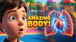 🎵 Body Parts Song for Kids | Eyes to Toes + Healthy Food Fun #BodyPartsSong