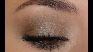 Maquillage soirée kaki et doré | Tutoriel Collection Graphic Expression de Clarins
