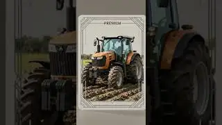 Slow flip.Field machine reveal.Rice field tractor. 🌾 #cinematic #automobile