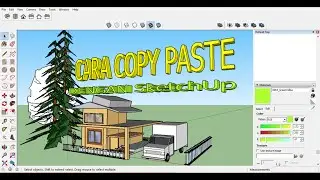 Tutorial SketchUp - Cara Cepat Copy Paste  Objek Gambar SketchUp Part - 4 | Realis AIQ73