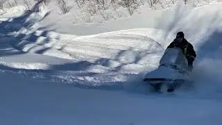 skandic swt 550 fan deep 5 feet powder snow fun