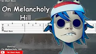 Gorillaz - On Melancholy Hill Guitar Tutorial