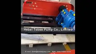 Tobee&reg; 4x3C AHR Centrifugal Slurry Pump with CL Drive #slurrypump #dredgingpump #miningpump