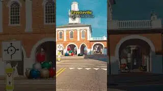 A Ride Through Fayetteville, North Carolina &ndash; Real-Time City Drive