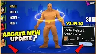 Upgrading SANDMAN to the max level Spider Fighter 3 New Sandman Vs spiderman New update Gameplay 