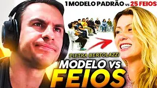SUPER XANDÃO REAGINDO: 1 MODELO PADRÃO X 25 PESSOAS FEIAS FT. PIETRA BERTOLAZZI