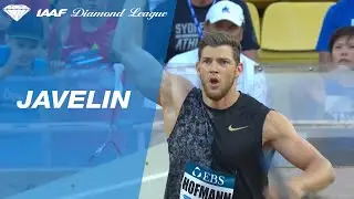 Andreas Hofmann beats Kirt and R&ouml;hler with a huge javelin throw in Monaco - IAAF Diamond League 2019