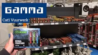 CAT1 Vuurwerk Bij De Gamma!  -  Maar is het goed?