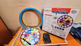 Unboxing and Review of Prem Ratna Ring Hopscotch Interlocking 13 Circle Floor Game For Kids