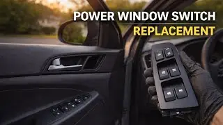 How to Replace a Power Window Switch | Hyundai Tucson & Kia 
