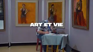 Vid&eacute;o par un vid&eacute;aste pour l'association Art et Vie |&nbsp;Exposition d'artistes en Vend&eacute;e | Interview