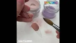 Acrylic Nails Powder Nude color 04-N005