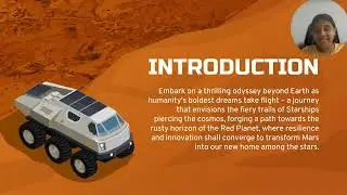Mars Colonization SpaceX and Starship Project - Part I