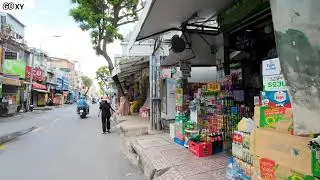 Walking4K Wandering the streets of Saigon, Vietnam, District 10, Special Road, Small, crowded street