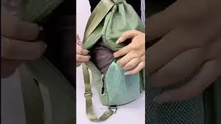 Product link in bio(05)The Ultimate Travel Companion Ultra Soft Drawstring Foldable Backpack Review