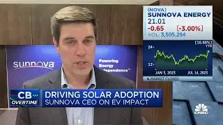 There certainly is a relationship between purchasing EVs and solar adoption: Sunnova CEO John Berger