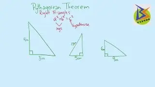 Finding Side Lengths of a Right Triangle Using the Pythagorean Theorem