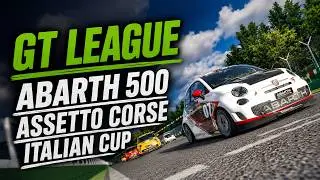 AC, Gran Turismo on PC. GT League. Abarth 500 Cup car, Italian  Championship From last to first