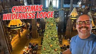 Самый волшебный рождественский отель в истории? Disney's Wilderness Lodge!
