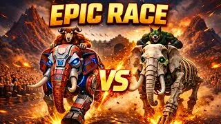 Wolf CATCHES Sheep?! 🐑🐺 EPIC RACE