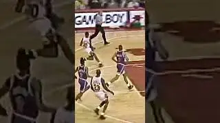Michael Jordan Amazing 1 on 2 Defense (1992.05.07)