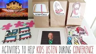 Activities to Help Kids Listen During General Conference (PLUS: FREE PRINTALBES!)