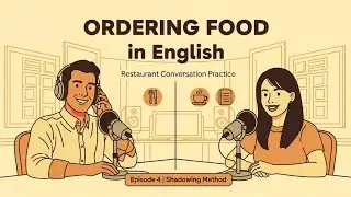 Can't Order Food in English? Practice This Restaurant Conversation | English Podcast