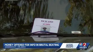 $5k reward offered for information in brutal beating of Orlando man