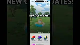 New QOL Updates Are Here! Are You A Fan? 🤔 #PokemonGo #Pokemon #PokemonUpdate #PokemonCommunity