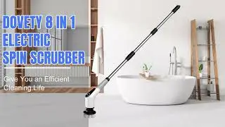 Introducing Dovety Electric Spin Scrubber - Simplify Your Cleaning Routine!