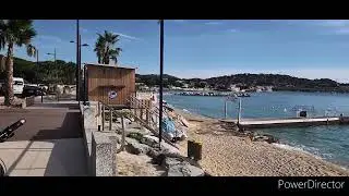 Places to Visit in France Sainte Maxime Caravanning in France #frenchriviera #caravanlife