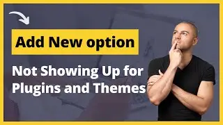 Fix WordPress: Add New Option Missing for Plugins and Themes - Easy Solution!
