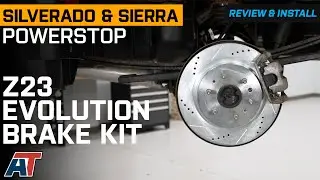 2019-2026 Silverado 1500 PowerStop Z23 Evolution Sport Brake Rotor and Pad Kit Review & Install